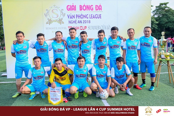 Nhà Đẹp Vinh tham gia GIẢI BÓNG ĐÁ VĂN PHÒNG LEAGUE NGHỆ AN 2018